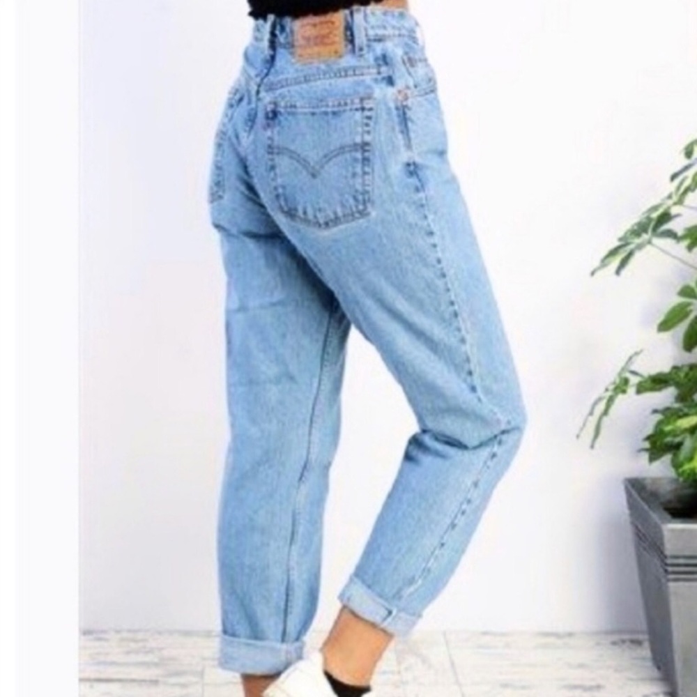VTG LEVI’S 550 High Rise Relaxed Fit Tapered Leg Jeans - Picture 12 of 13
